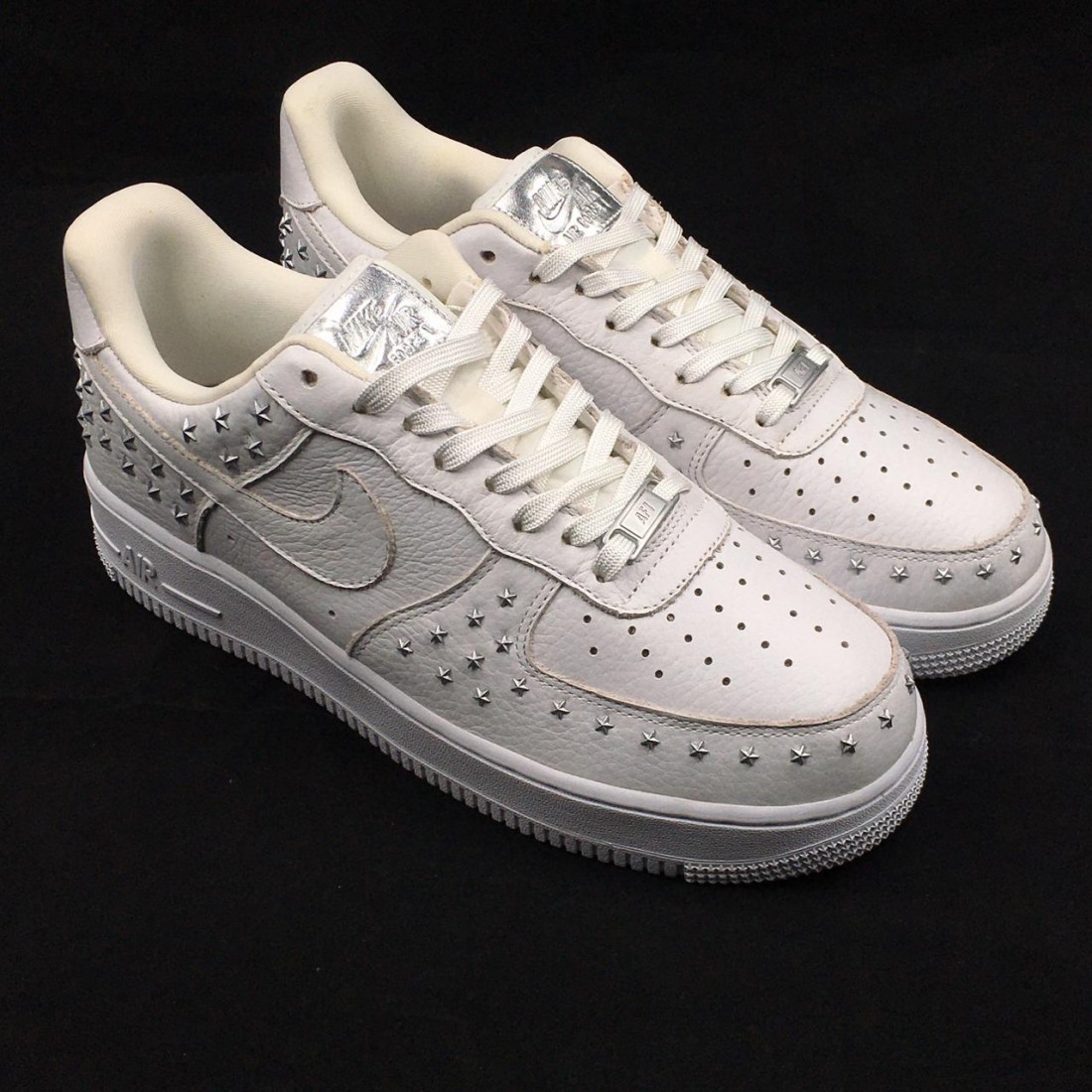 studded air forces